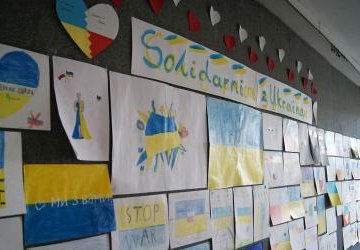 Galeria wsparcia – solidarni z Ukrainą