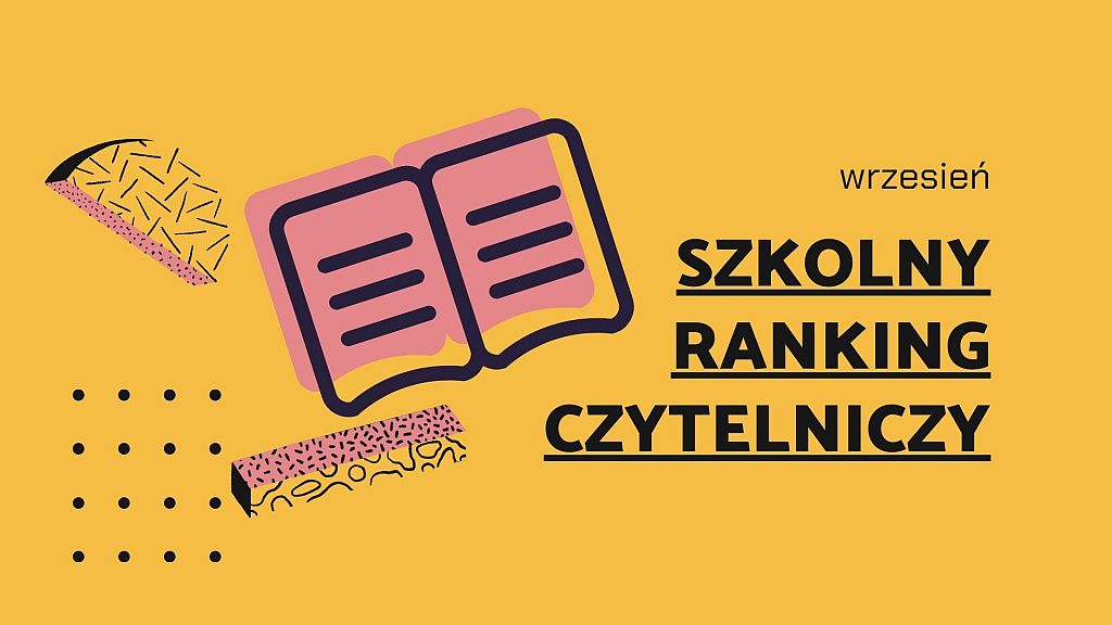 Szkolny ranking czytelniczy – wrzesień