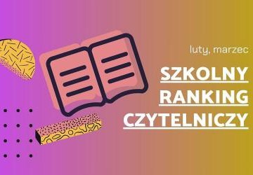 Szkolny ranking czytelniczy – luty, marzec 2025
