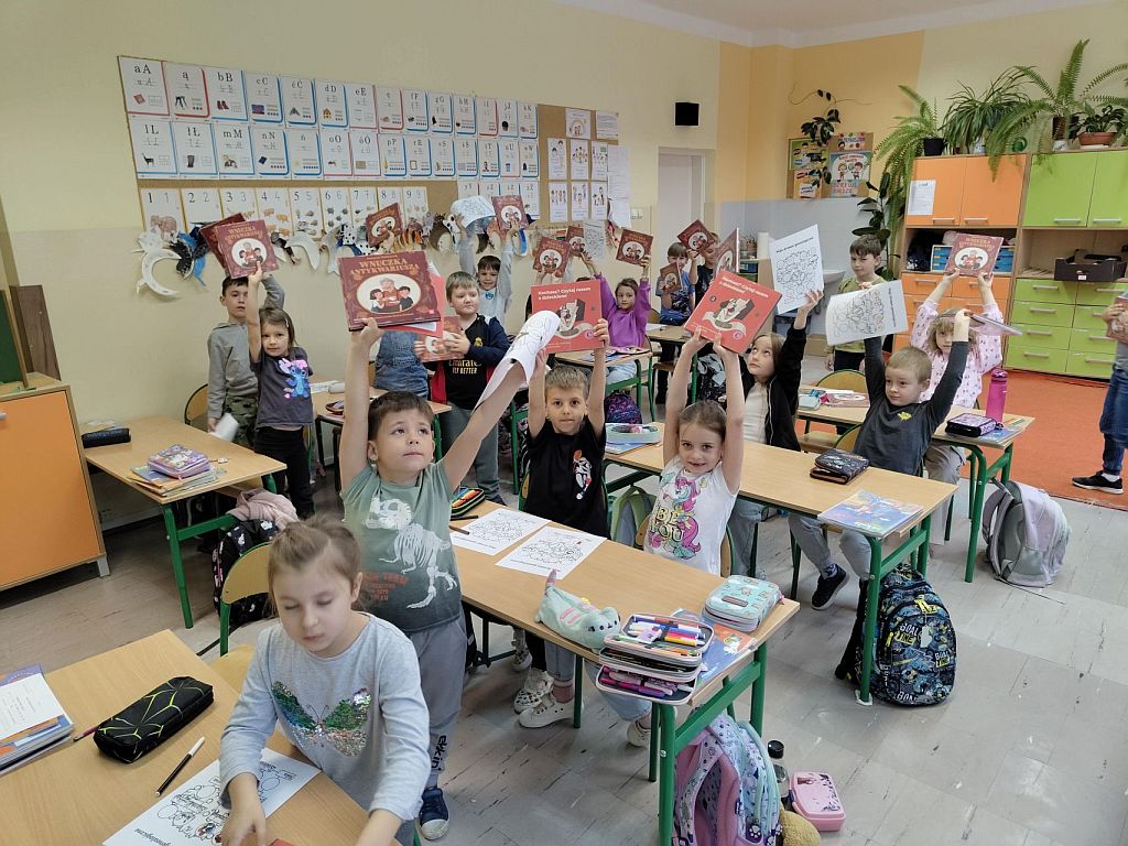 Zajęcia w ramach kampanii „Mała książka – wielki człowiek”
