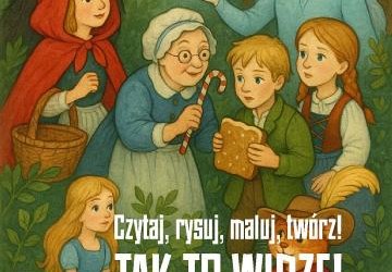 Tak to widzę! Konkurs czytelniczo-plastyczny dla klas 1-3