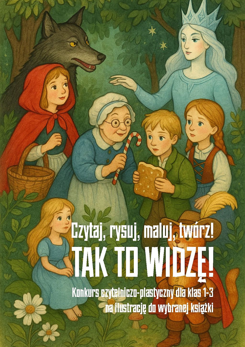 Tak to widzę! Konkurs czytelniczo-plastyczny dla klas 1-3