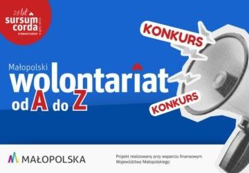 Konkurs dla Wolontariuszy „Małopolski Wolontariat od A do Z”