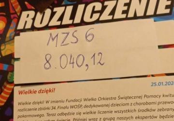 Wolontariusze naszej szkoły zagrali z WOŚP