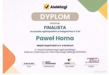 Mamy finalistę konkursu „AleMózgi”