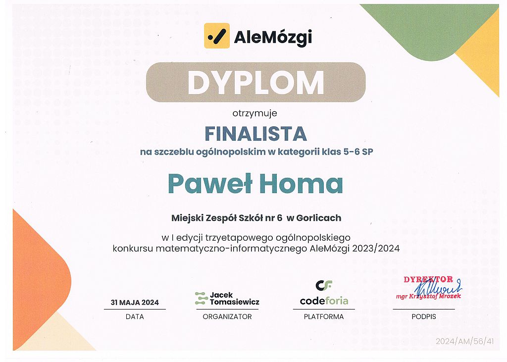 Mamy finalistę konkursu „AleMózgi”