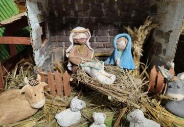 Prace naszych uczniów na Konkursie Szopek Bożonarodzeniowych GCK w Gorlicach