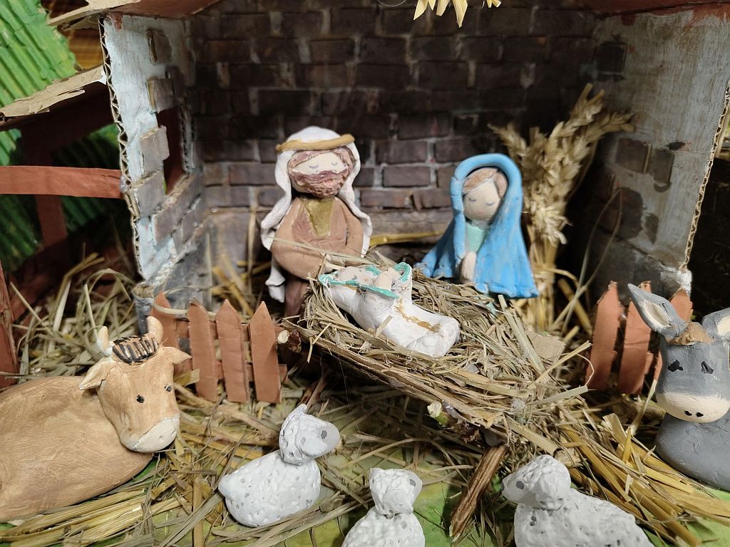 Prace naszych uczniów na Konkursie Szopek Bożonarodzeniowych GCK w Gorlicach