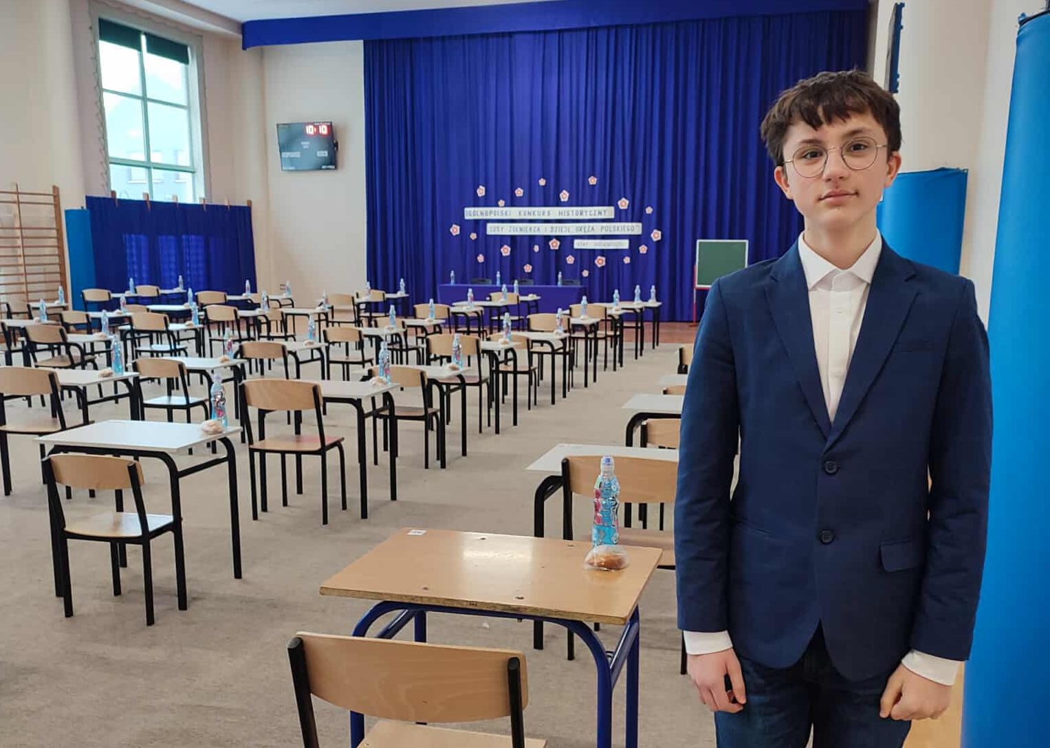 Nasz reprezentant na etapie rejonowym konkursu historycznego