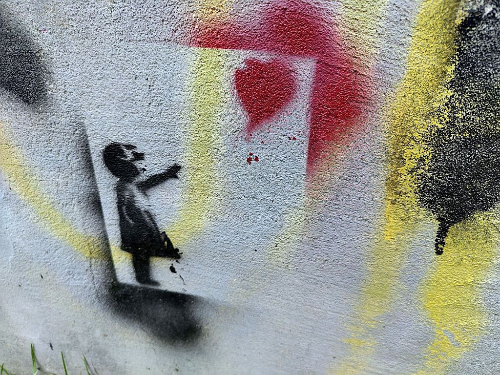 #Laboratoria przyszłości – street art w stylu Banksy’ego