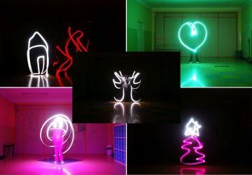 Malowanie światłem – kreatywne zajęcia w ramach projektu „Edukacja włączająca w gorlickich szkołach podstawowych”